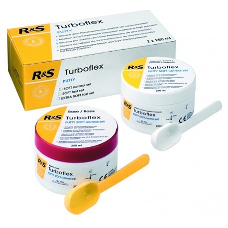 R&S Turboflex Putty Extra Soft Fast Set (250ml base + 250ml catalyst)